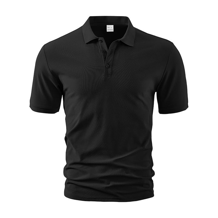 Herren polo skjorta med modern design och andningsbara egenskaper Mirla-Eva Jonsson