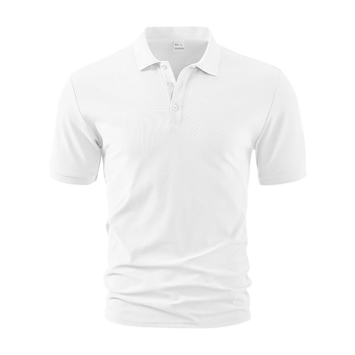 Herren polo skjorta med modern design och andningsbara egenskaper Mirla-Eva Jonsson