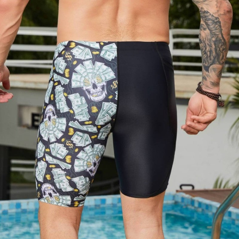 Herren simbyxor med dynamisk dollar-design och bekväm stretch Mirla-Eva Jonsson