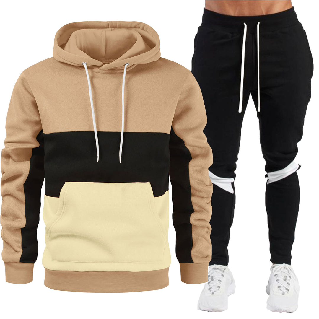Herren sportig hoodie och joggingbyxa-set Mirla-Eva Jonsson