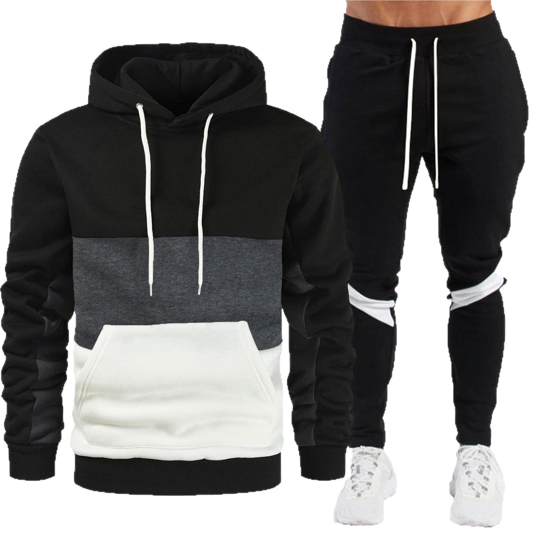 Herren sportig hoodie och joggingbyxa-set Mirla-Eva Jonsson