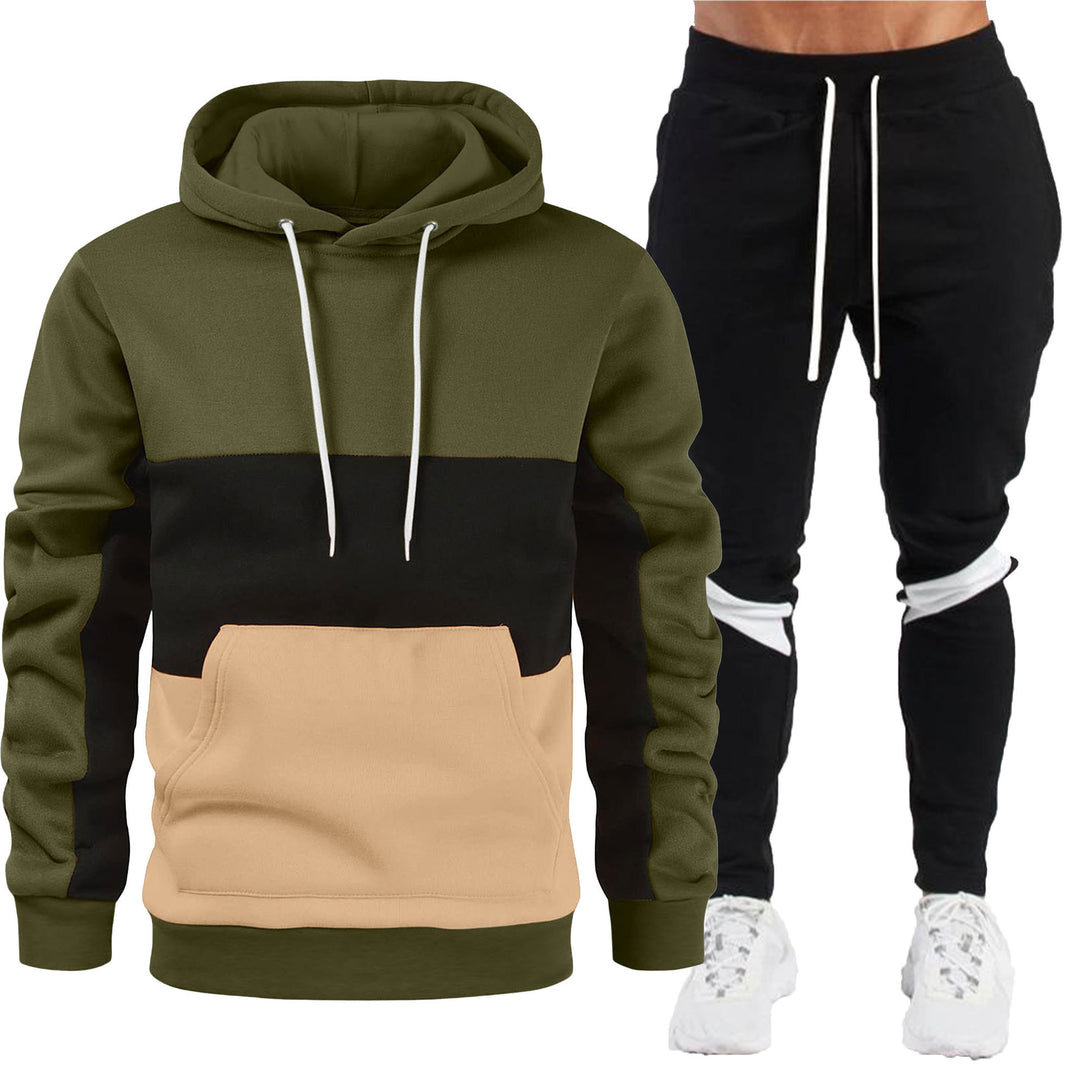 Herren sportig hoodie och joggingbyxa-set Mirla-Eva Jonsson