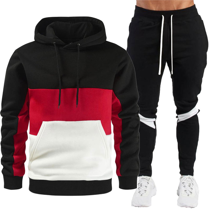 Herren sportig hoodie och joggingbyxa-set Mirla-Eva Jonsson