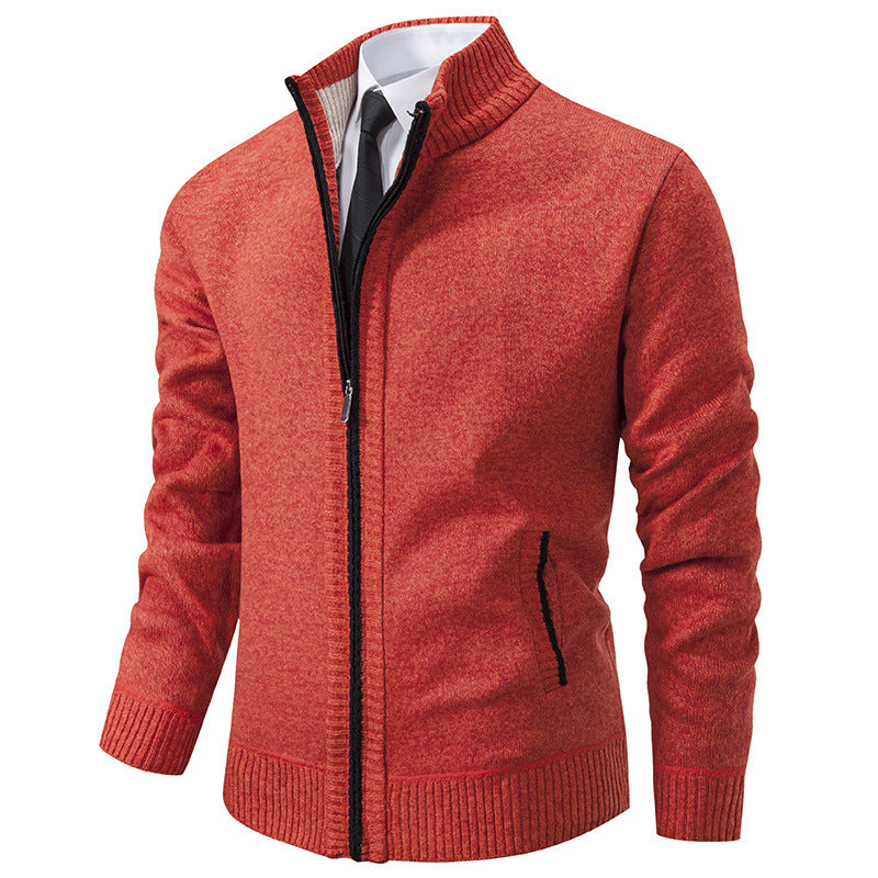 Herren sportig tröja med ståkrage och dragkedja Eva Jonsson-Eva Jonsson