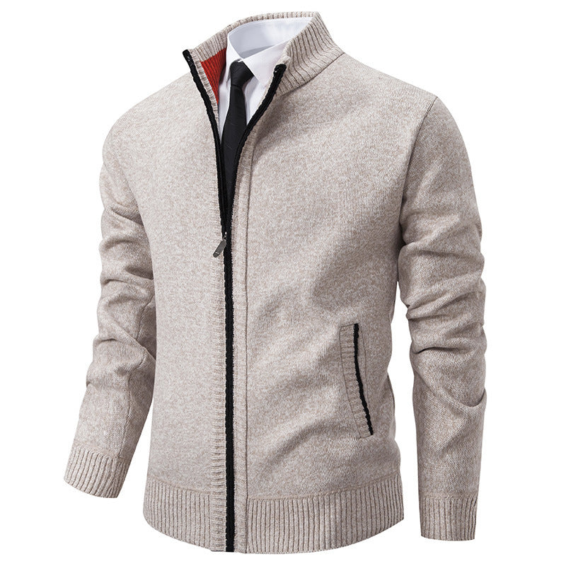 Herren sportig tröja med ståkrage och dragkedja Eva Jonsson-Eva Jonsson