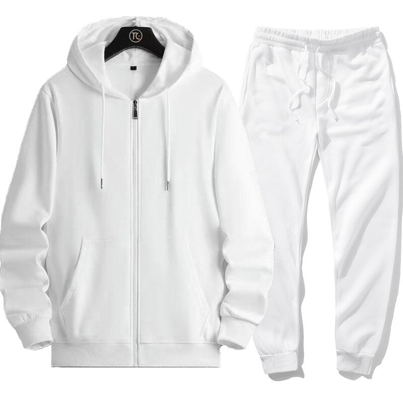 Herren sportigt Hoodie- och joggingdräkt-set Mirla-Eva Jonsson