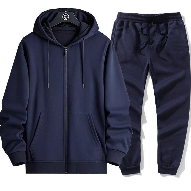 Herren sportigt Hoodie- och joggingdräkt-set Mirla-Eva Jonsson