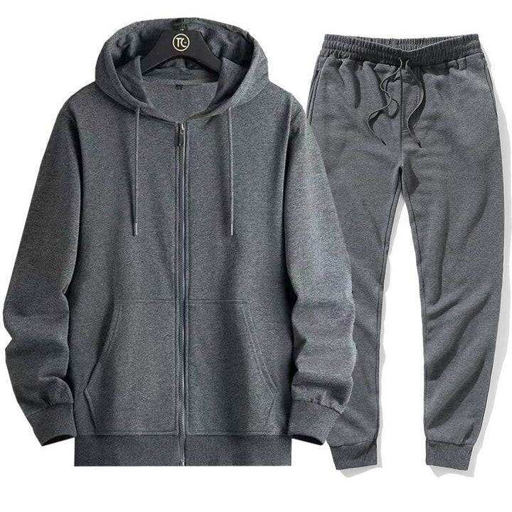 Herren sportigt Hoodie- och joggingdräkt-set Mirla-Eva Jonsson