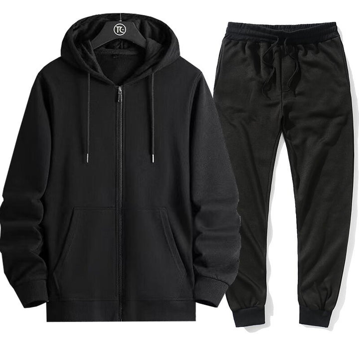Herren sportigt Hoodie- och joggingdräkt-set Mirla-Eva Jonsson