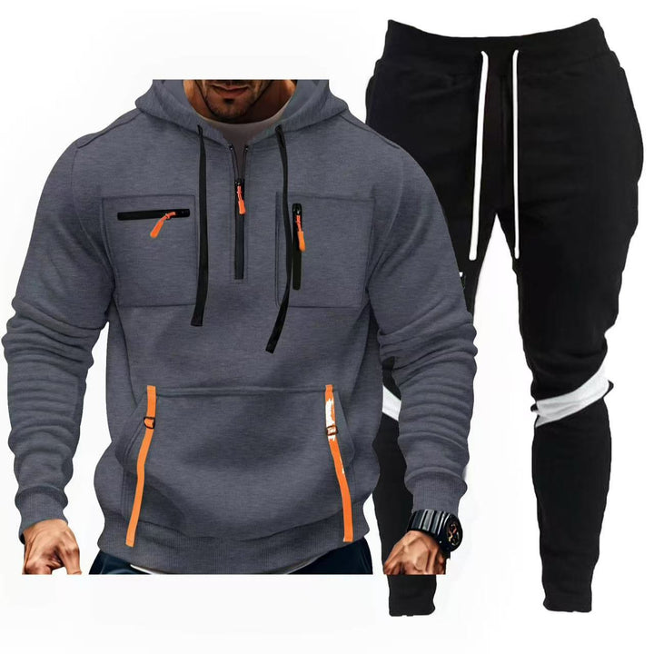 Herren sportigt Hoodie- och joggingset Eva Jonsson-Eva Jonsson