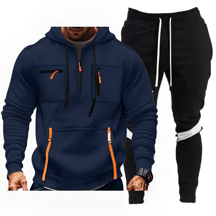 Herren sportigt Hoodie- och joggingset Eva Jonsson-Eva Jonsson