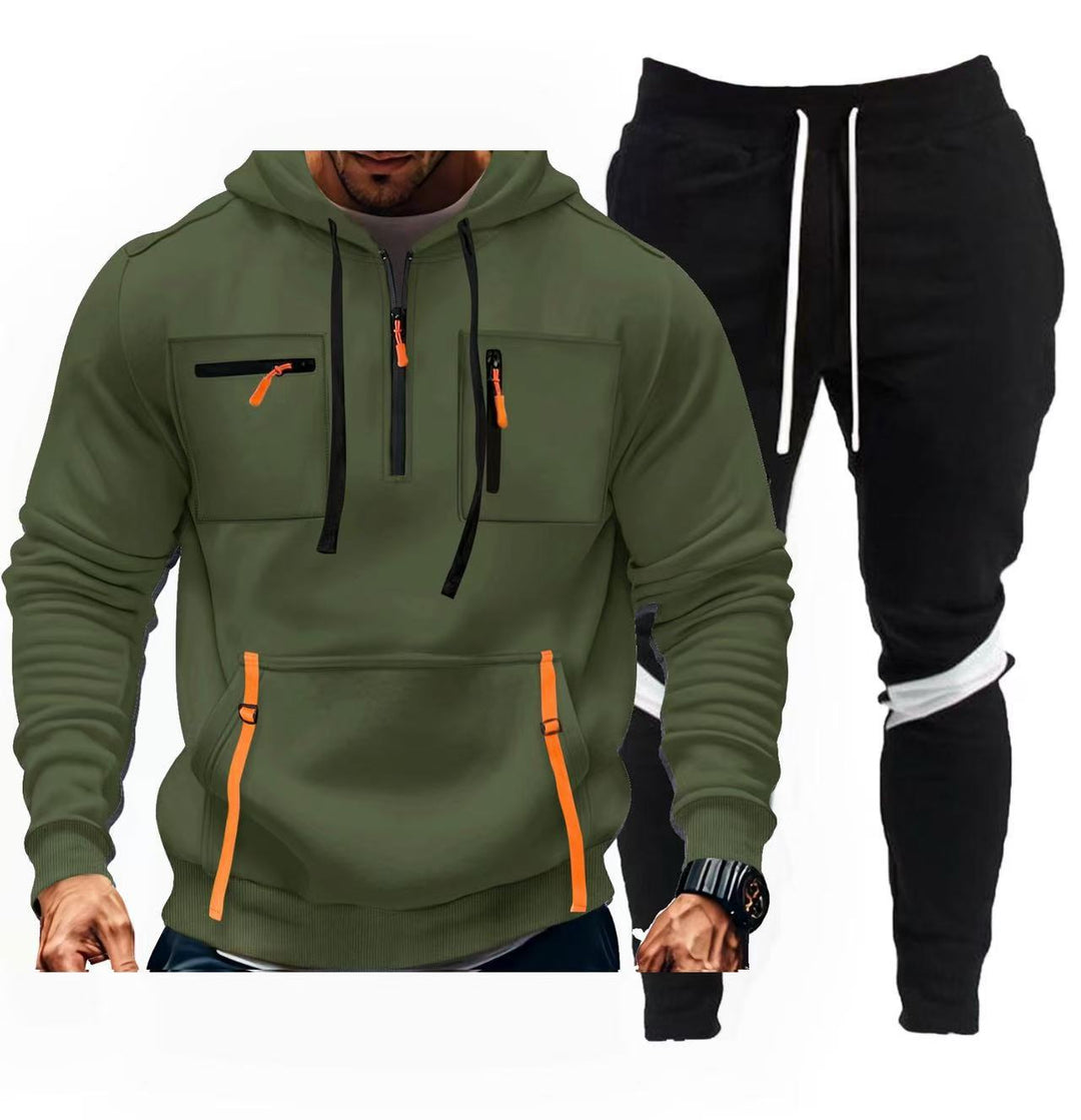 Herren sportigt Hoodie- och joggingset Eva Jonsson-Eva Jonsson