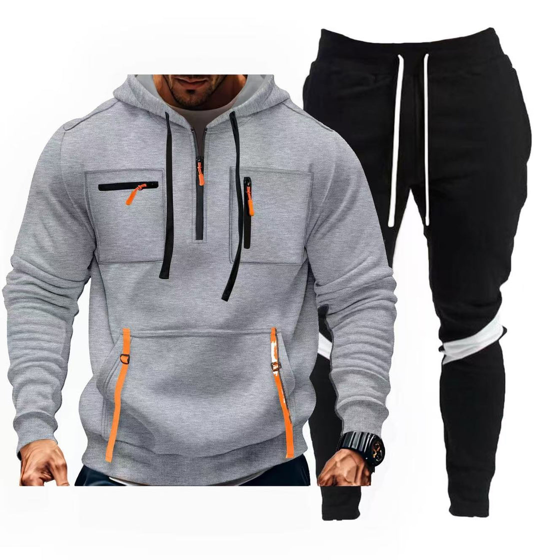 Herren sportigt Hoodie- och joggingset Eva Jonsson-Eva Jonsson