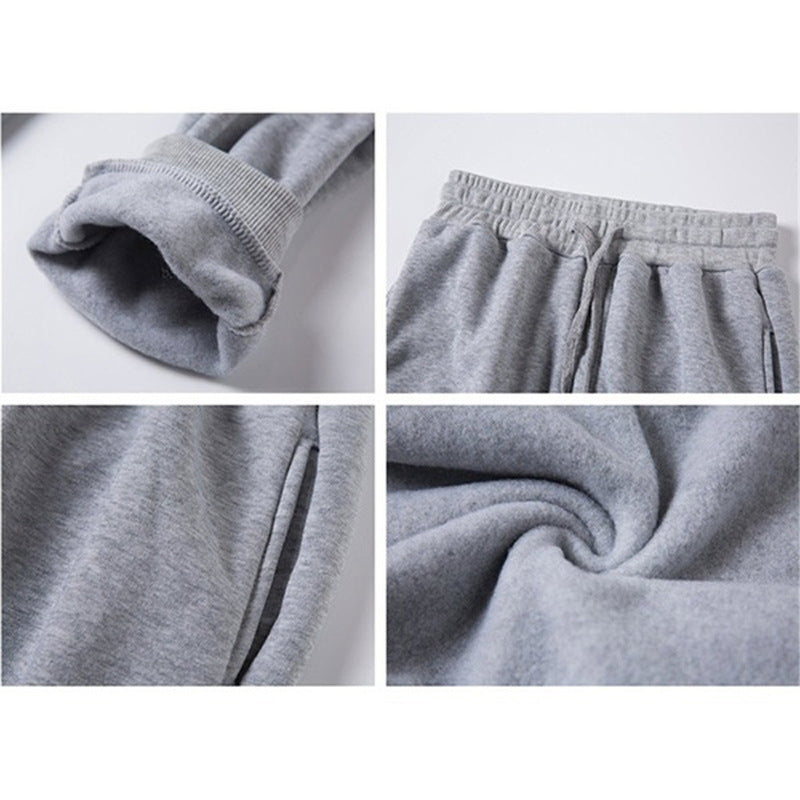 Herren sportigt hoodie set med praktisk joggingbyxa Mirla-Eva Jonsson