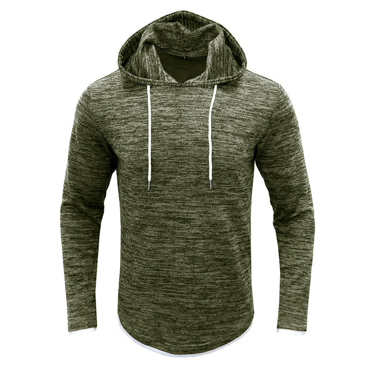 Herren sportigt huvtröja med moderiktigt strukturdesign Mirla-Eva Jonsson