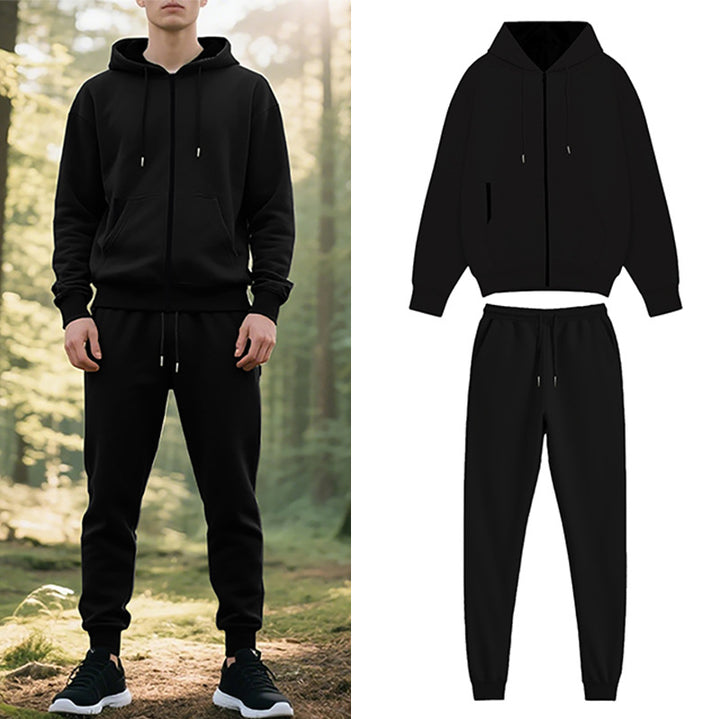 Herren sportpaket med stilig huvtröja och bekväma joggingsbyxor Eva Jonsson-Eva Jonsson