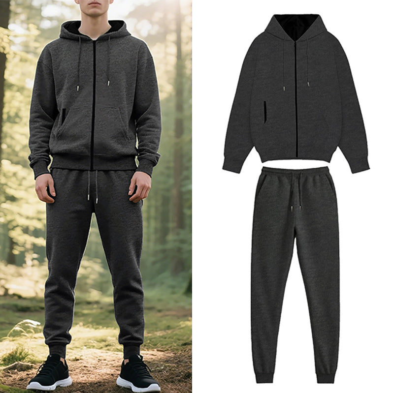 Herren sportpaket med stilig huvtröja och bekväma joggingsbyxor Mirla-Eva Jonsson