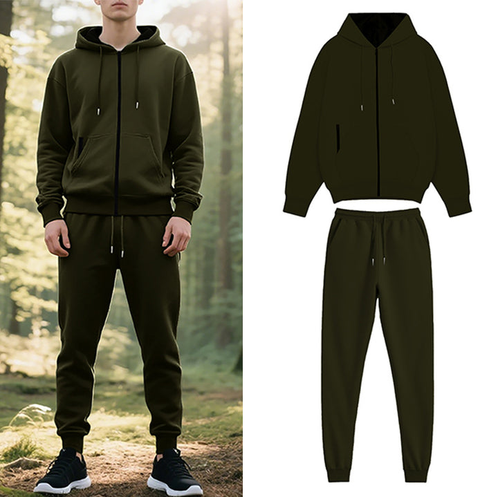 Herren sportpaket med stilig huvtröja och bekväma joggingsbyxor Mirla-Eva Jonsson