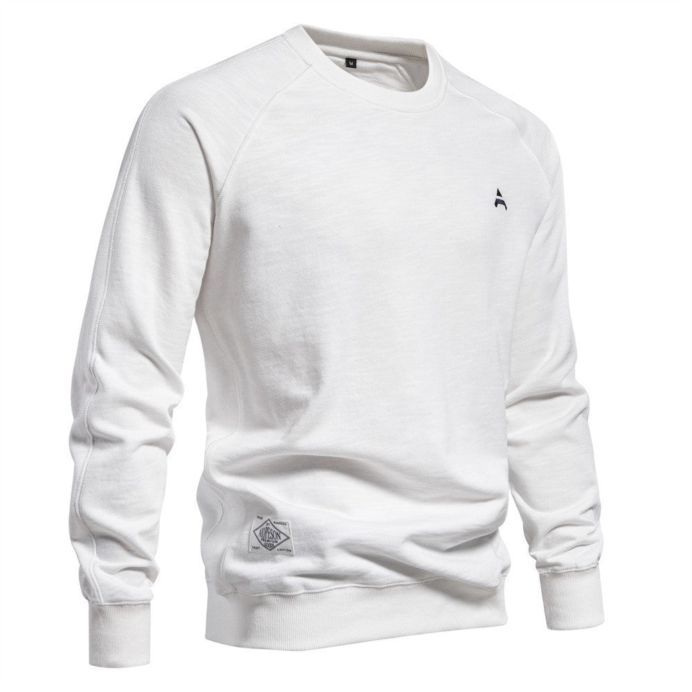 Herren sweatshirt med raglanärmar och högkvalitativ bomullsytan Eva Jonsson-Eva Jonsson