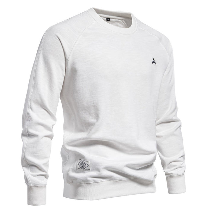 Herren sweatshirt med raglanärmar och högkvalitativ bomullsytan Eva Jonsson-Eva Jonsson