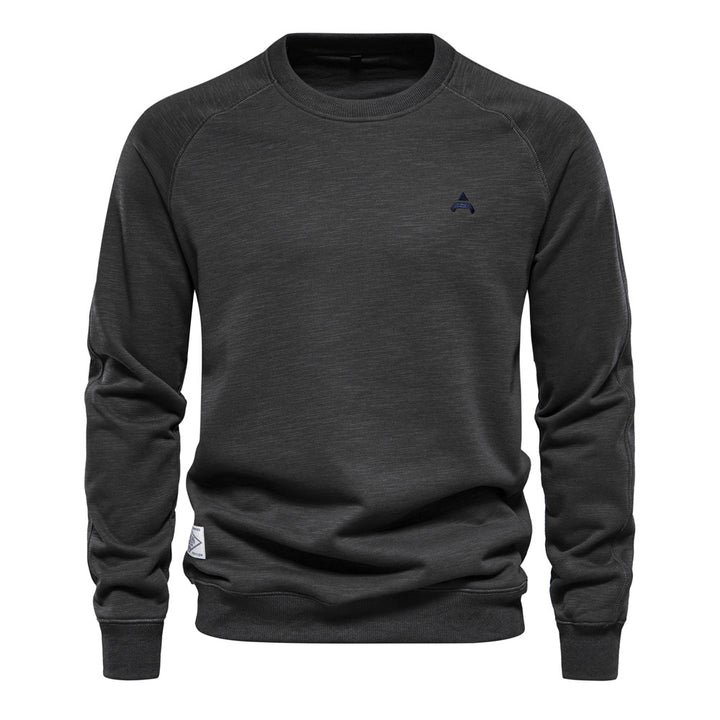 Herren sweatshirt med raglanärmar och högkvalitativ bomullsytan Eva Jonsson-Eva Jonsson