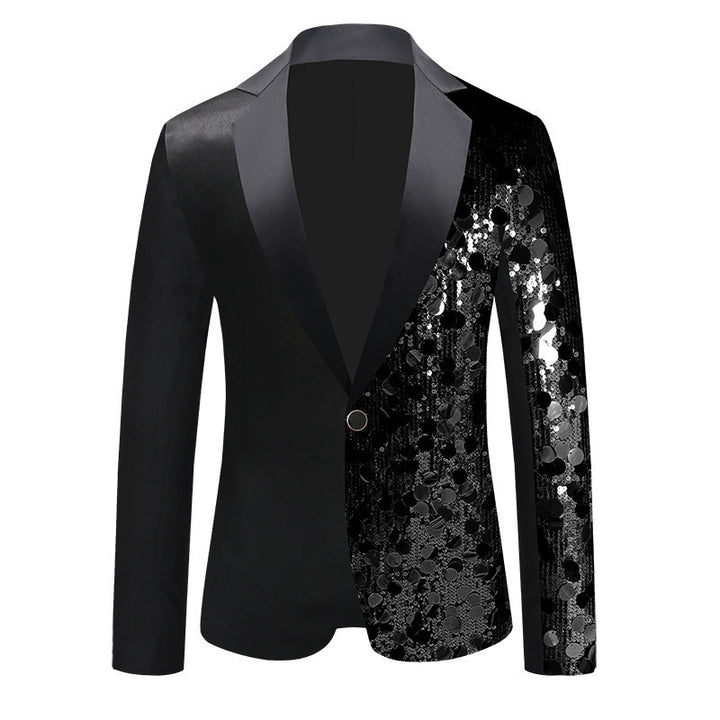 Herrenpaljet-blazer med unikt design och glamorös glans Mirla-Eva Jonsson
