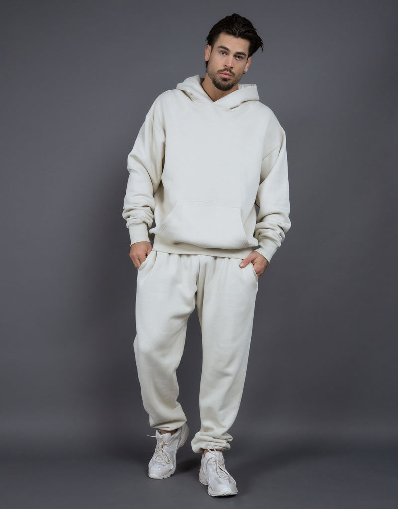 Herrens Bekväma Hoodie och Joggingbyxor Set Mirla-Eva Jonsson