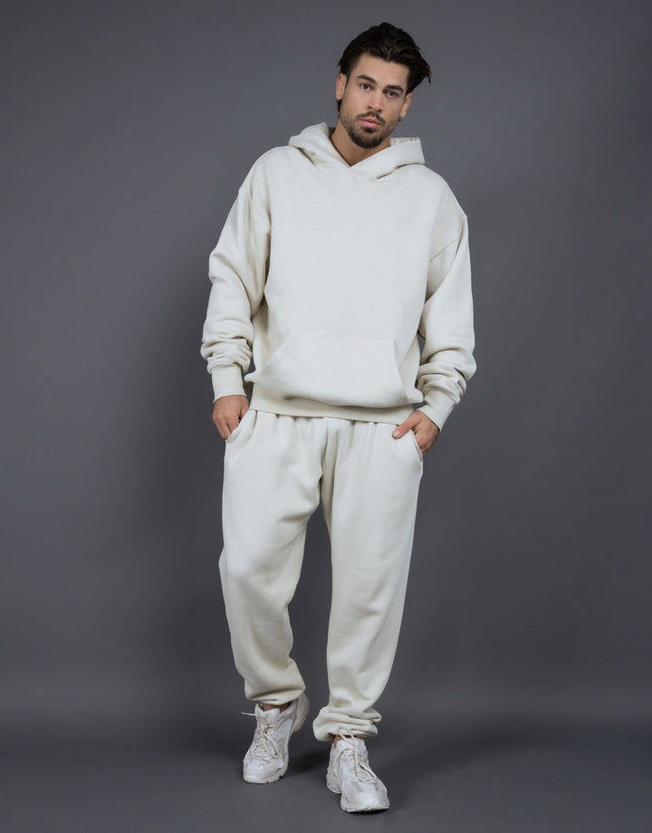 Herrens Bekväma Hoodie och Joggingbyxor Set Mirla-Eva Jonsson