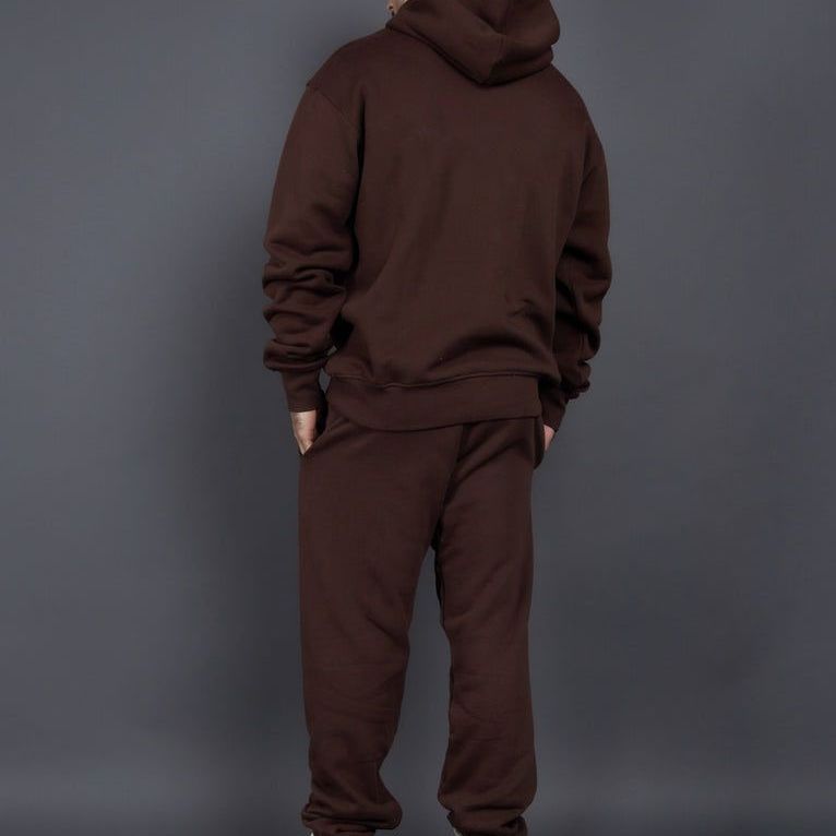 Herrens Bekväma Hoodie och Joggingbyxor Set Mirla-Eva Jonsson