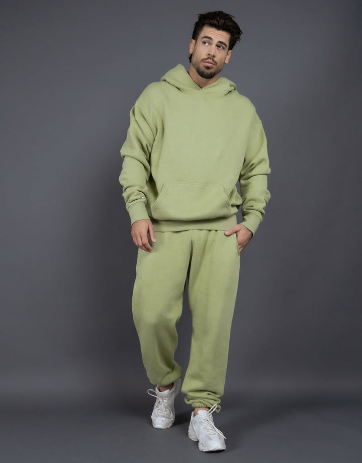 Herrens Bekväma Hoodie och Joggingbyxor Set Mirla-Eva Jonsson