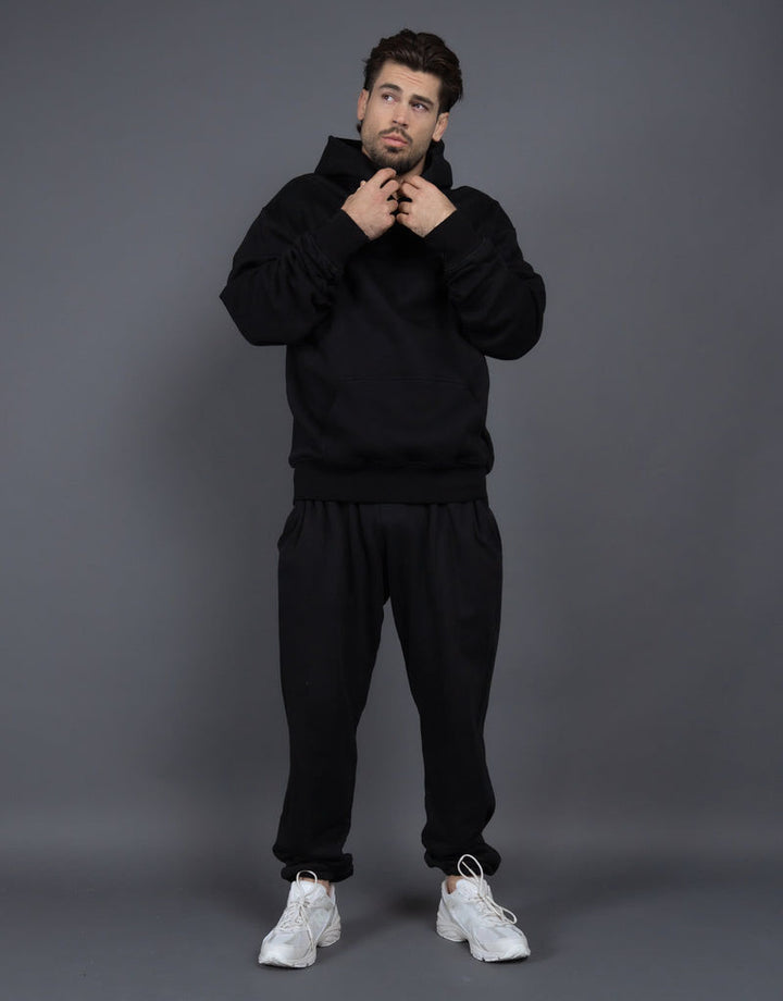 Herrens Bekväma Hoodie och Joggingbyxor Set Mirla-Eva Jonsson