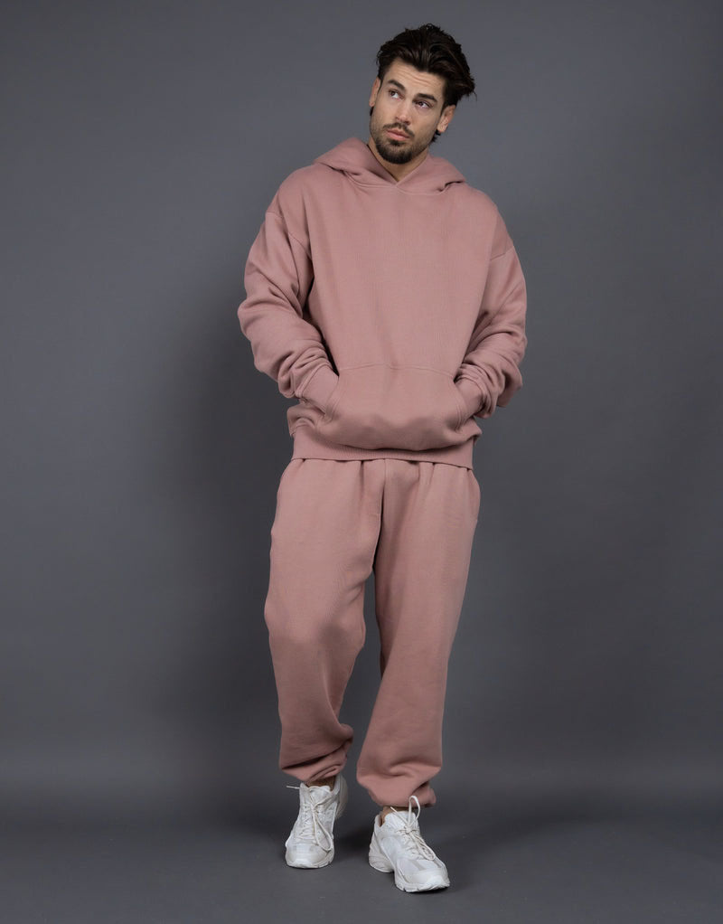 Herrens Bekväma Hoodie och Joggingbyxor Set Mirla-Eva Jonsson