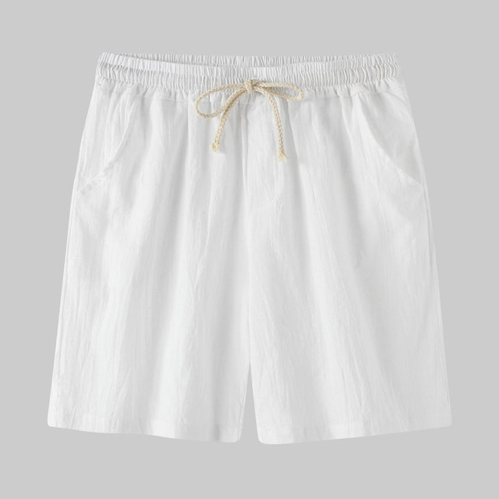 Herrens Bermuda-shorts med elastisk midja och sidofickor Mirla-Eva Jonsson