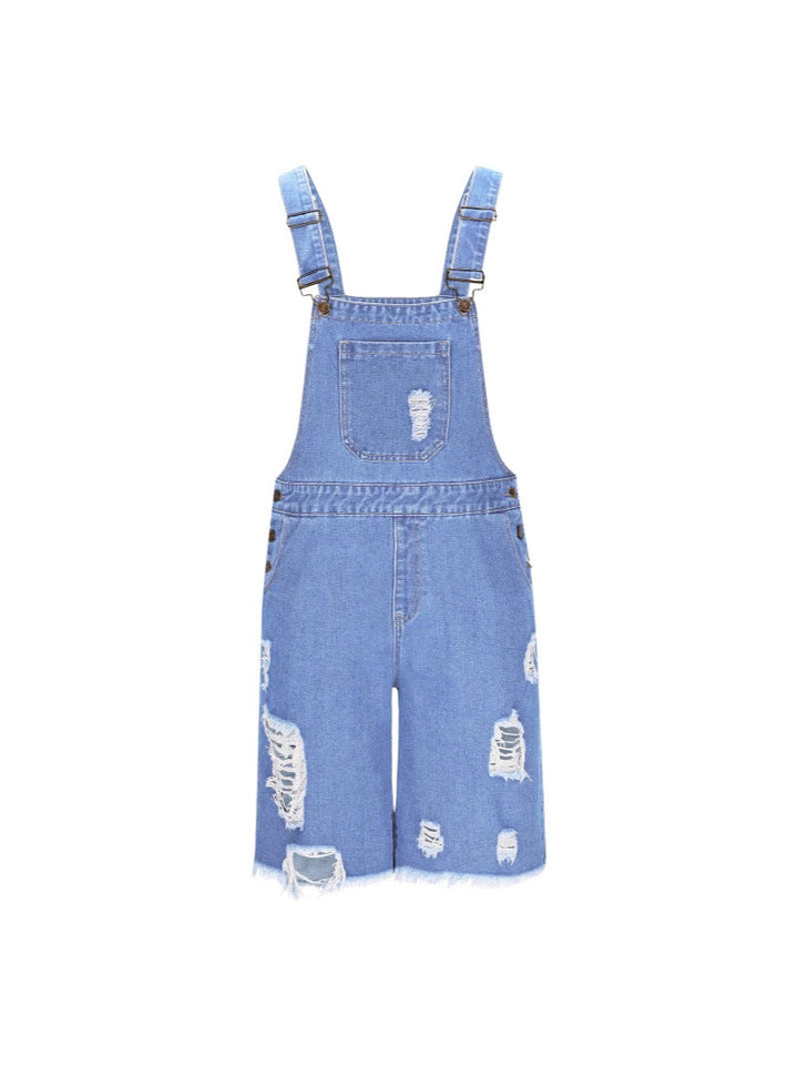 Herrens Lätta Denim-Byxor I Distressed Look Mirla-Eva Jonsson
