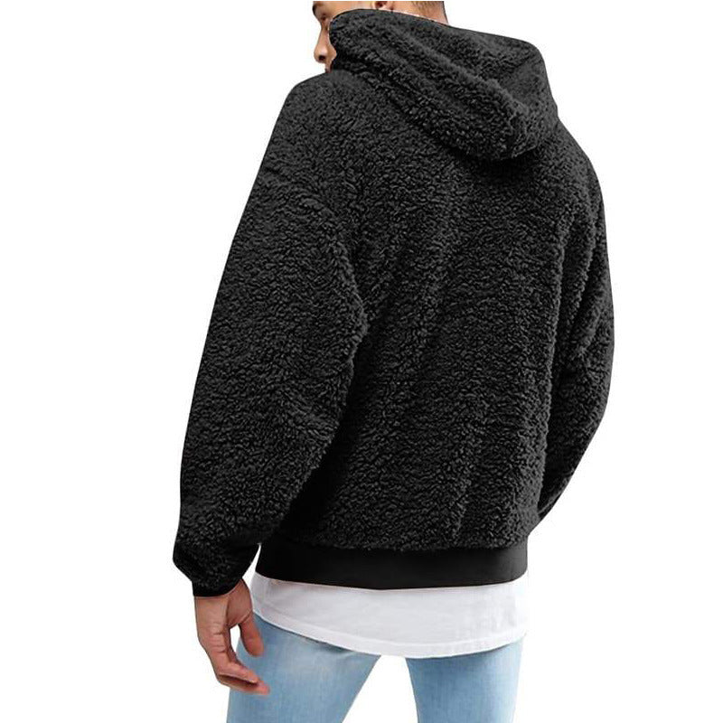 Herrens Mysig Teddy-Hoodie med Huva Eva Jonsson-Eva Jonsson