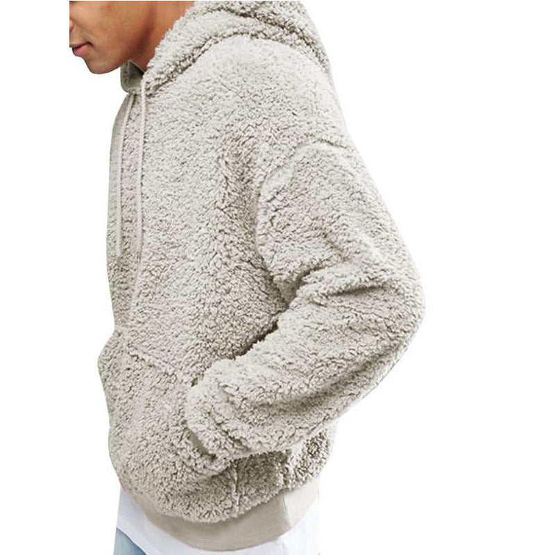 Herrens Mysig Teddy-Hoodie med Huva Eva Jonsson-Eva Jonsson