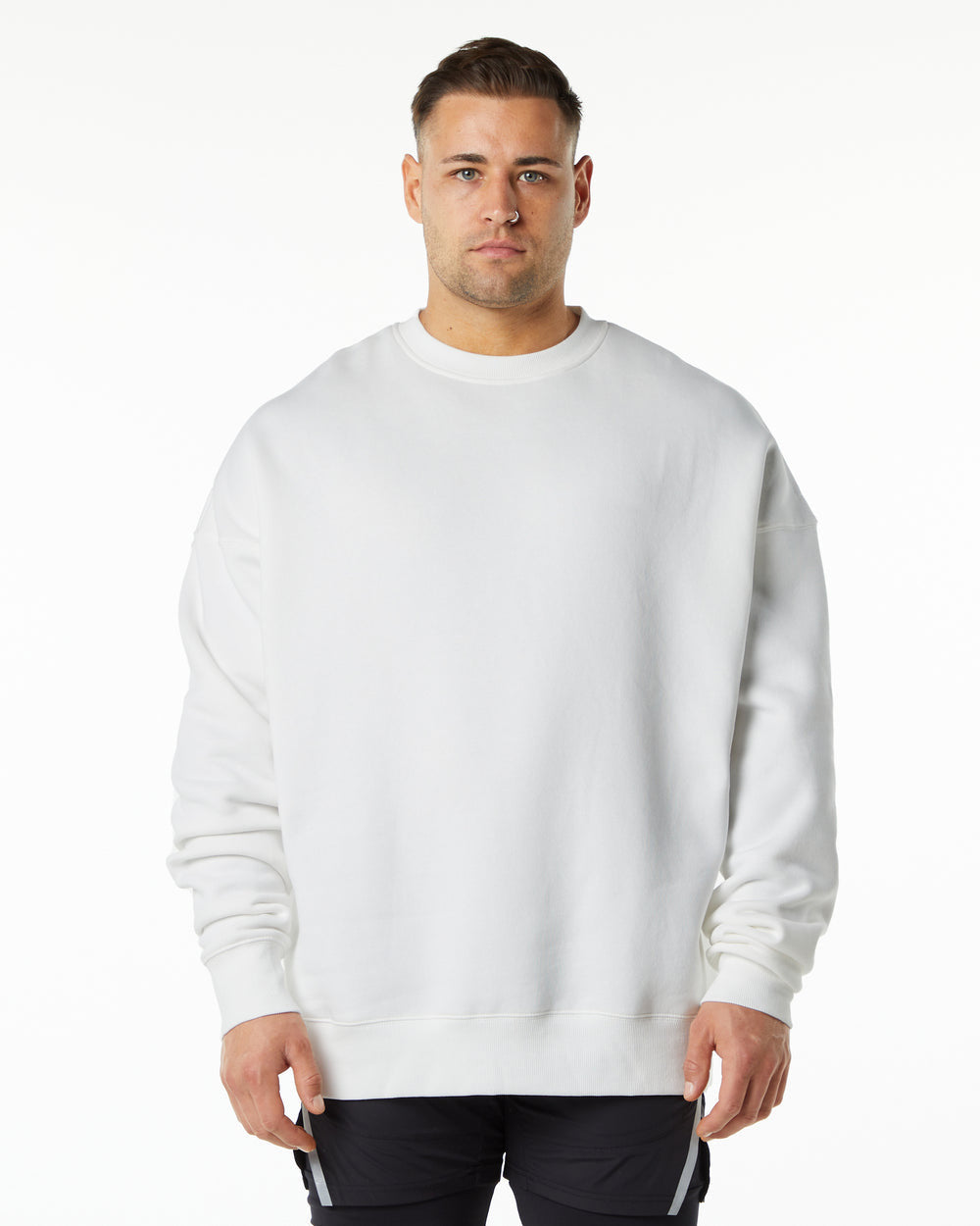 Herrens Oversized Sweatshirt med mysigt foder Mirla-Eva Jonsson