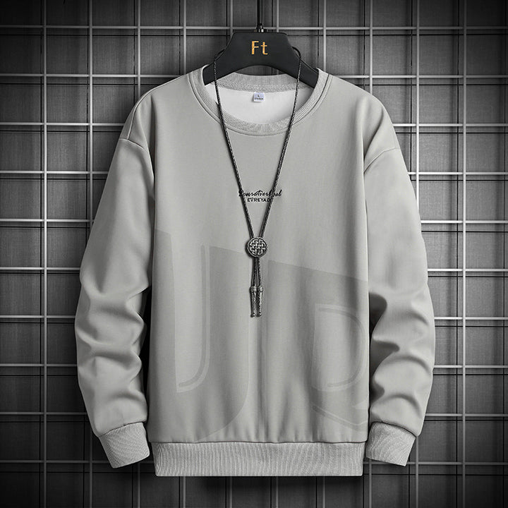 Herrens avslappnad sweatshirt med modernt design Eva Jonsson-Eva Jonsson