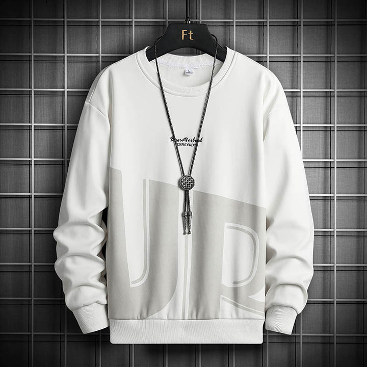 Herrens avslappnad sweatshirt med modernt design Eva Jonsson-Eva Jonsson