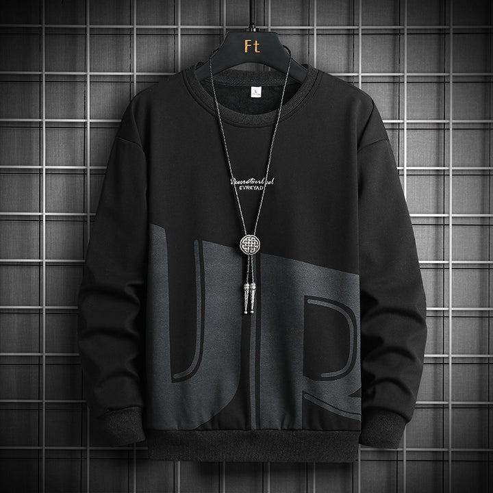 Herrens avslappnad sweatshirt med modernt design Eva Jonsson-Eva Jonsson
