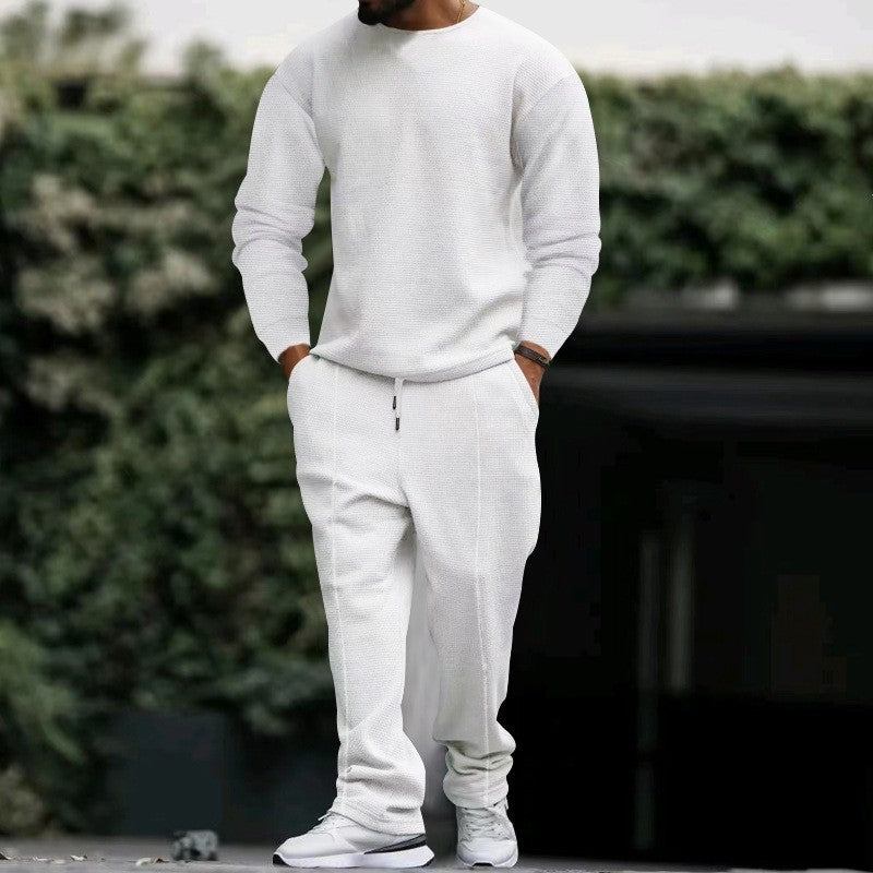 Herrens avslappnad sweatshirt- och joggingset Mirla-Eva Jonsson
