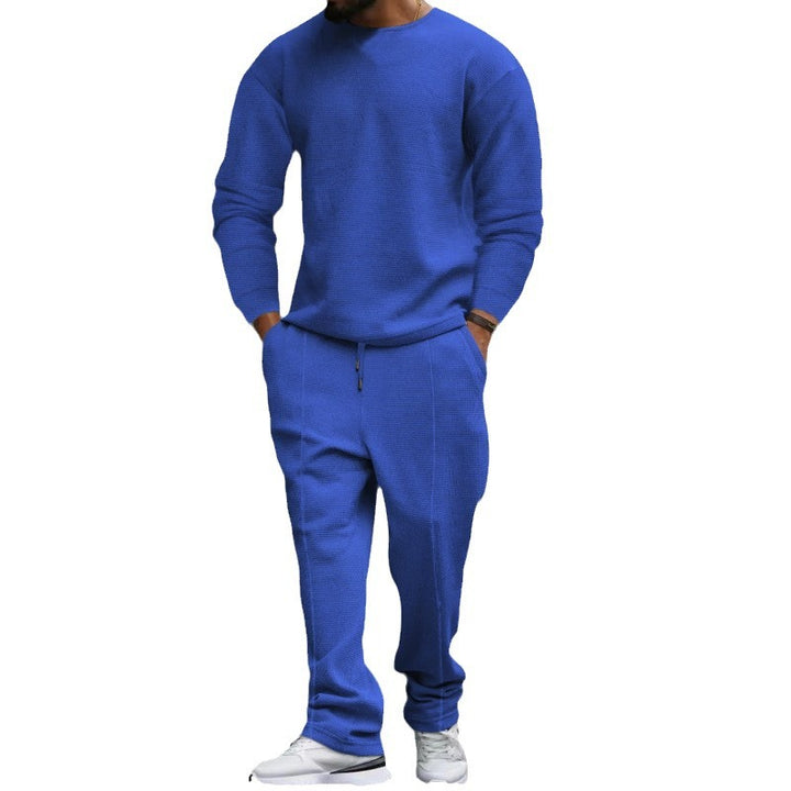 Herrens avslappnad sweatshirt- och joggingset Mirla-Eva Jonsson