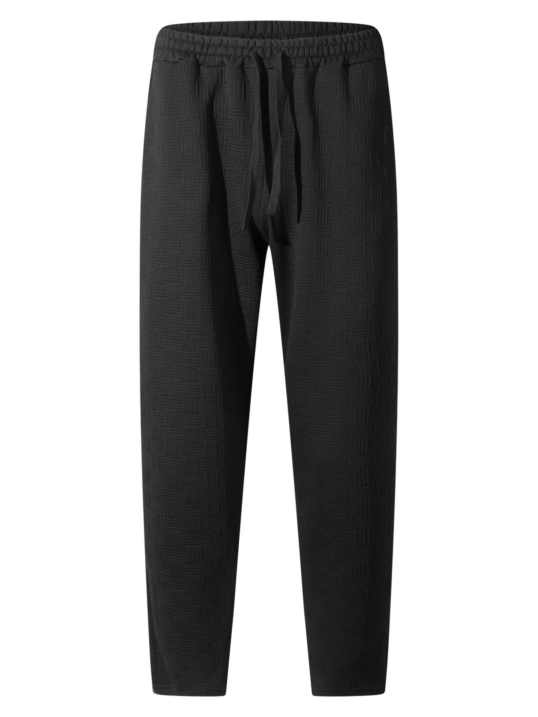 Herrens avslappnade joggingsbyxor med elastisk midja och strukturerad design Mirla-Eva Jonsson
