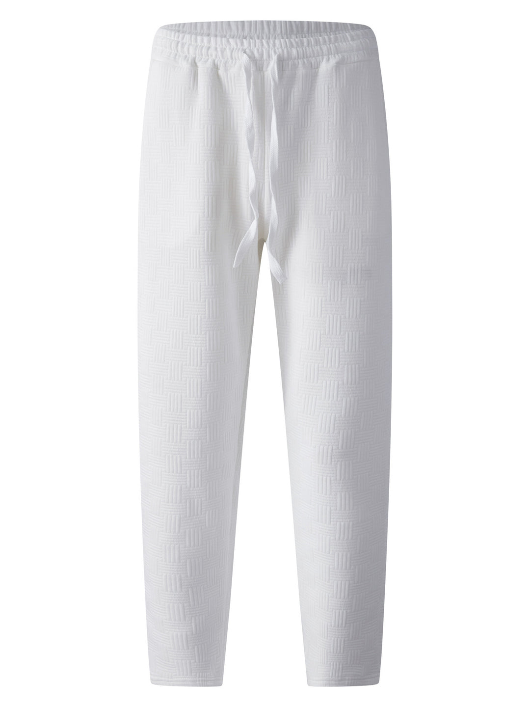 Herrens avslappnade joggingsbyxor med elastisk midja och strukturerad design Mirla-Eva Jonsson