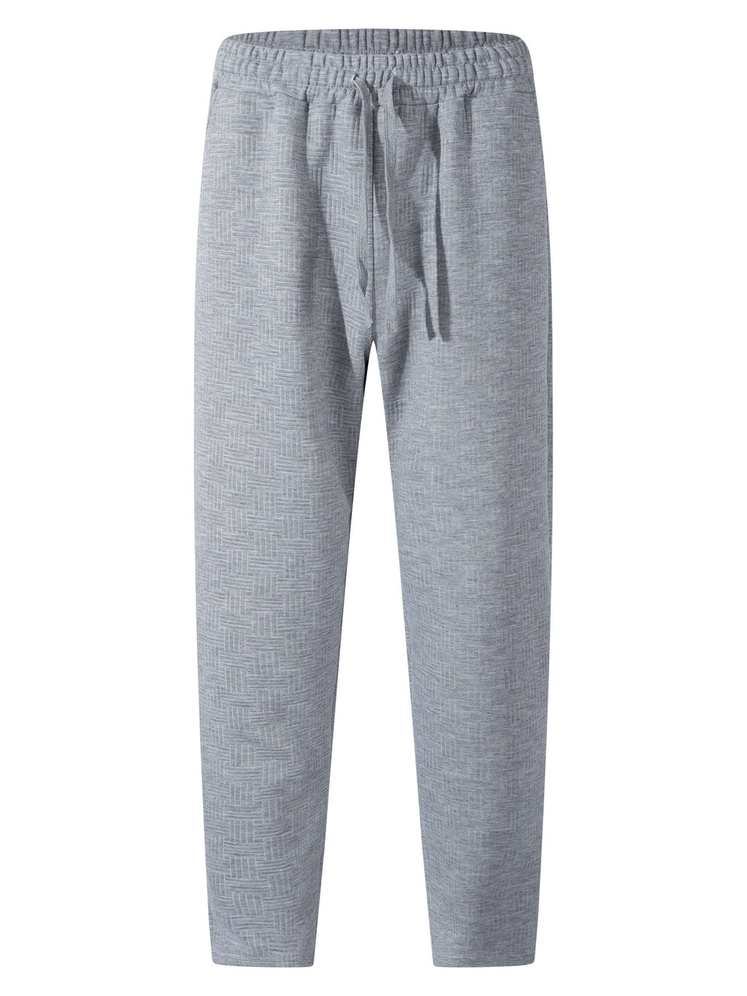 Herrens avslappnade joggingsbyxor med elastisk midja och strukturerad design Mirla-Eva Jonsson