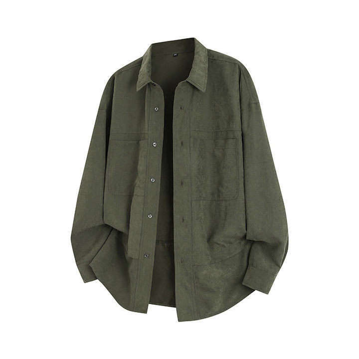 Herrens avslappnade overshirt-jacka med praktiska bröstfickor Mirla-Eva Jonsson