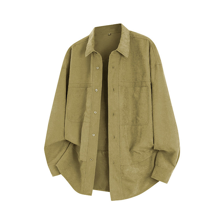 Herrens avslappnade overshirt-jacka med praktiska bröstfickor Mirla-Eva Jonsson