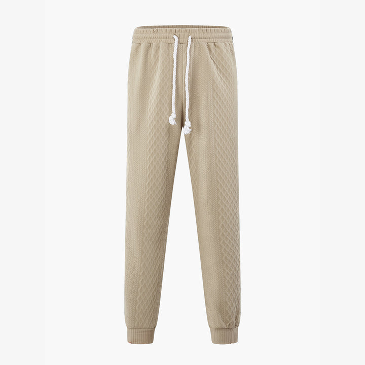 Herrens avslappnade sweatpants med elastisk midja och dragsko Mirla-Eva Jonsson