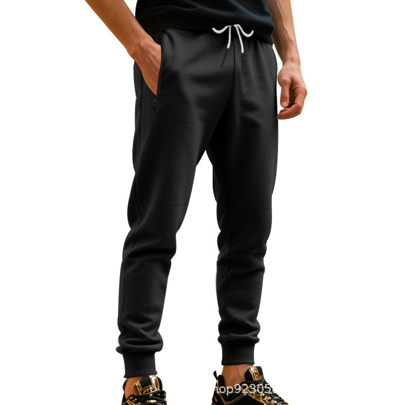 Herrens avslappnade sweatpants med elastisk midja och stängda muddar Mirla-Eva Jonsson