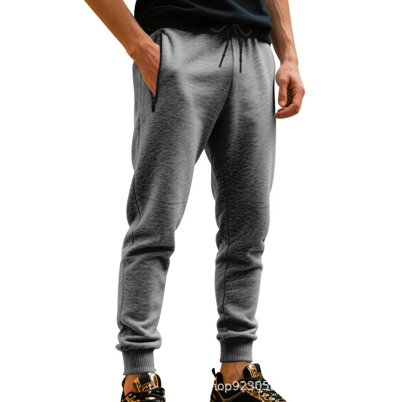 Herrens avslappnade sweatpants med elastisk midja och stängda muddar Mirla-Eva Jonsson